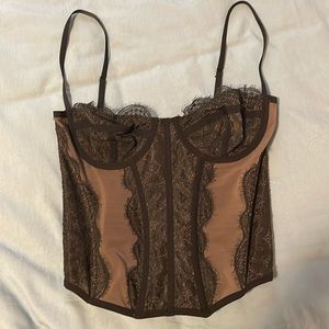 Out from under urban outfitters corset size medium